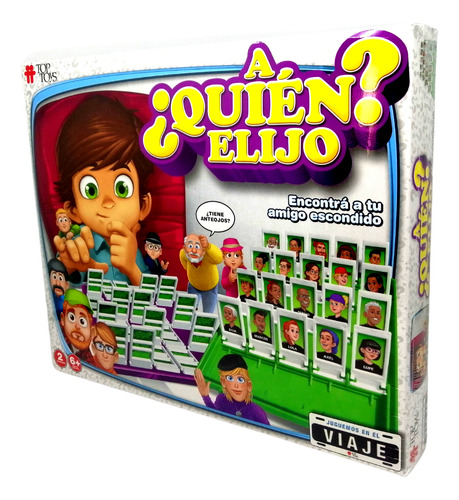 Juego De Mesa A Quién Elijo Personas De Viaje - Top Toys