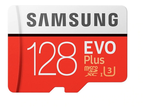 Cartão Samsung Micro Sd Evo Plus 128gb Gopro Hero 7 6 5 4 3