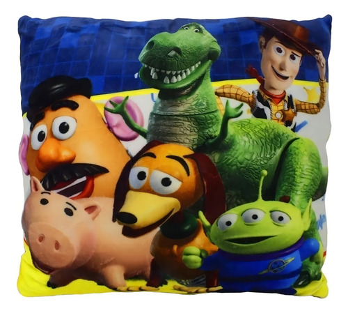 Cojin Decorativo Luminoso Led Prividencia Disney Personajes Color Toy Story Marcianos