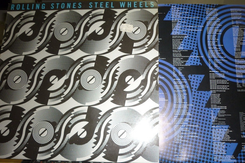 Rolling Stones Steel Wheels Vinilo Holandes 1989 Vg+ Ggjjzz