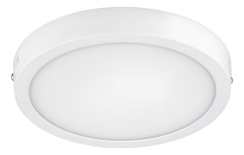 Luminario Led Sobreponer Redondo 18 W Surtek Color Blanco
