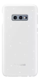 Case Samsung Led Back Cover Para Galaxy S10e Blanco