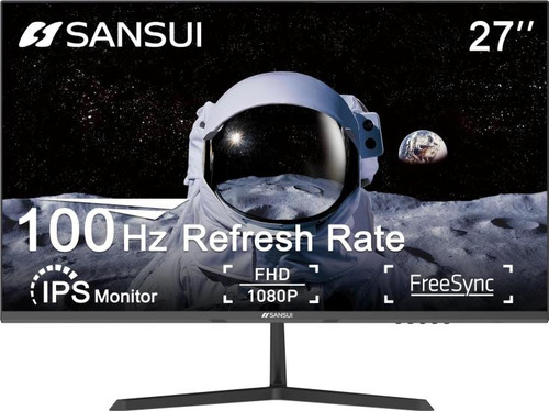 Monitor Sansui De 27 Pulgadas, Monitor De Computadora Ips 10