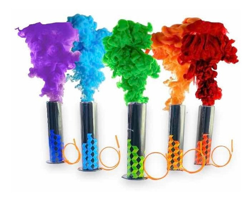 5 Bengalas Colores Surtidos Encendido Electrónico Eventos