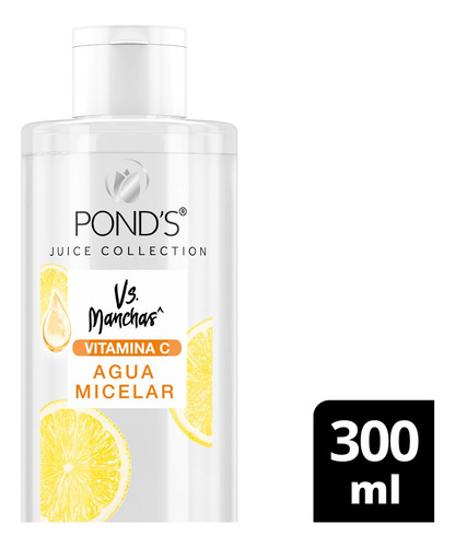 Agua Micelar Pond's Juice Collection Vitamina C 300 Ml Momento de aplicación Día/Noche Tipo de piel Mixta