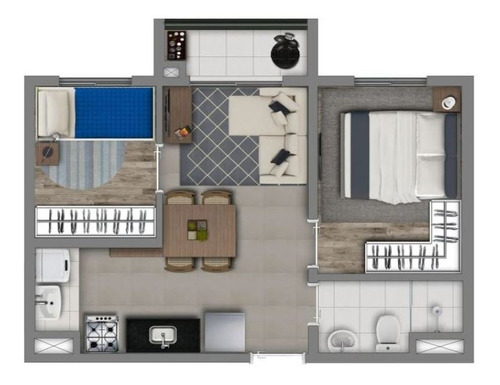 Imagem 16 de 17 de Apartamento À Venda No Bairro Vila Prudente - São Paulo/sp - O-17635-28862