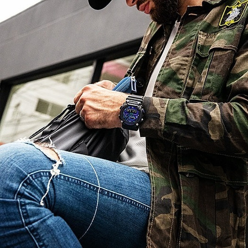 Imagen 8 de 10 de Reloj Casio G-shock Youth Ga-900vb-1acr