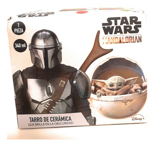 Taza Grogu De The Mandalorian, Star Wars 340 Ml.