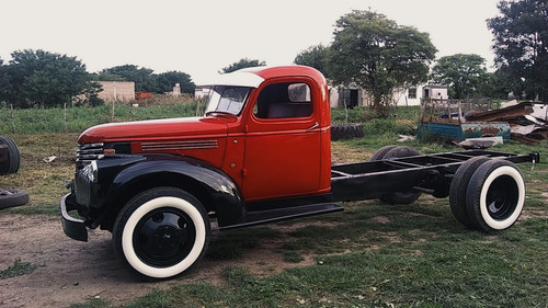 Camión Chevrolet 1946 Restaurado, En Excelente Estado. Pintu