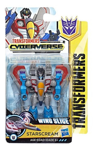 Transformers - Starscream - Clase Explorador - Cyberverse