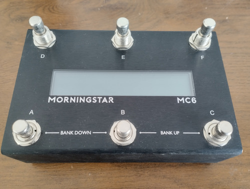 Pedal Controlador Morning Star Mc6 Midi Azul-escuro (Usado)
