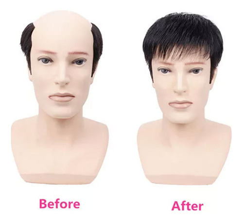 Conjunto De Pelucas De Los Hombres Con El Pelo Corto