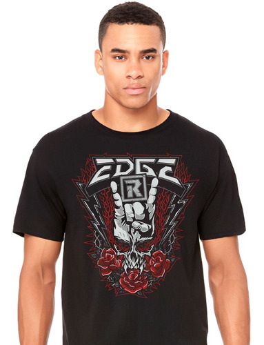 Edge - Logo - Wwe - Polera -  Cyco Records