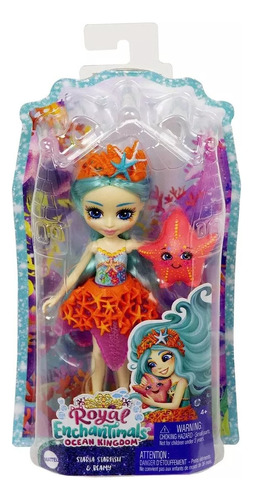 Muñeca Enchantimals Royal Ocean Kingdom Staria Starfish