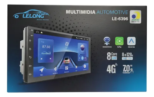 レオ Multimidia Lelong Le-6396 7'' Android 14 8/128gb Carplay