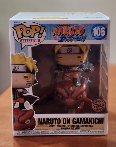 Funko Pop Naruto On Gamakichi 106 Special Edition 