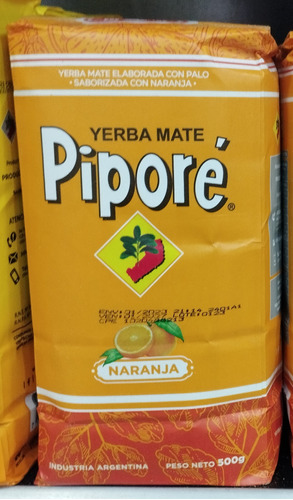 Imagen 1 de 1 de Yerba Mate Piporé Naranja