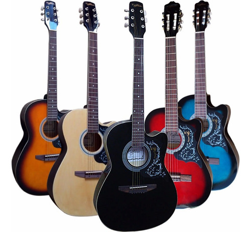 Oferta Guitarra Acustica Cuerdas Nylon Funda Freeman 