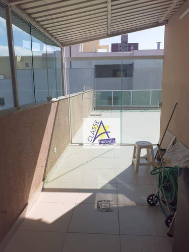Imagem 2 de 8 de Cobertura Com 3 Dormitórios À Venda, 230 M² Por R$ 749.000 - Vila Nossa Senhora Das Vitórias - Mauá/sp - Co0041
