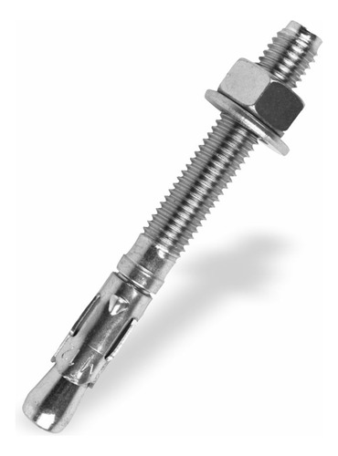 Chumbador Parabolt Inox 5/8 X 5 C/porca E Arruela 2 Pçs