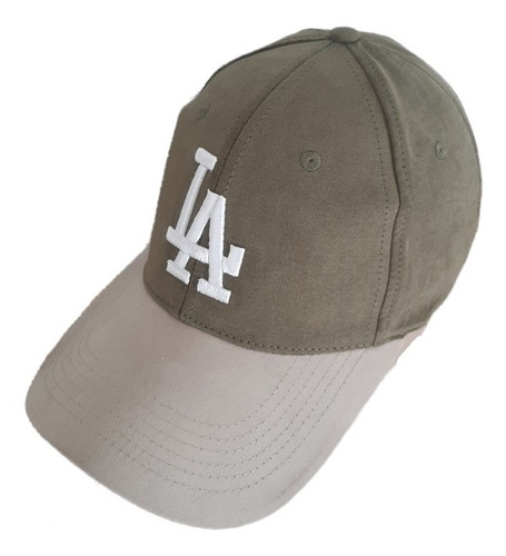 Gorra Los Angeles Dodgers La Gabard Bordada Regulabl Hebilla