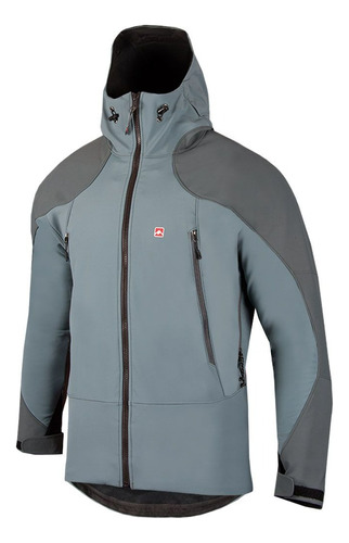 Campera Raptor Windstopper Soft Shell Con/cap Hombre Ansilta