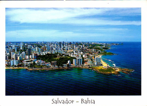 Ssa-9343-  Postal Salvador, B A- Vista Aerea De Salvador