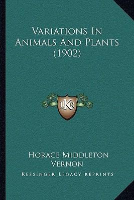 Libro Variations In Animals And Plants (1902) - Horace Mi...