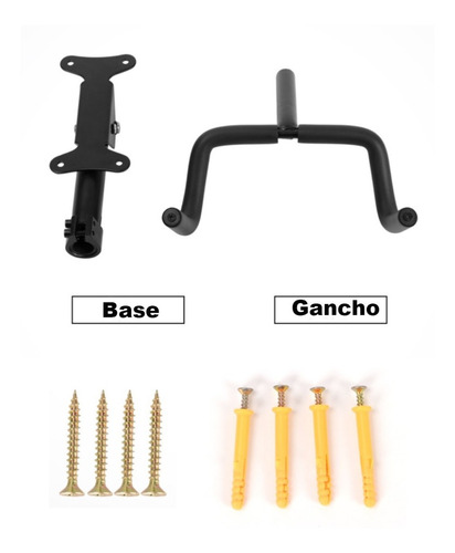 Imagen 5 de 6 de Gancho Para Colgar Bicicletas En Pared Exhibicion