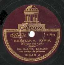 Comprar Disco De Folklore 78 Rpm Carlos Gardel Y Gardel - Razzano 