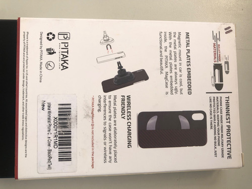 Funda Para Iphone Fibra Carbono. Megro Geométrico