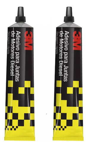 Adesivo Cola Junta De Motor Cambio Diesel Gasolina 3m Kit 2