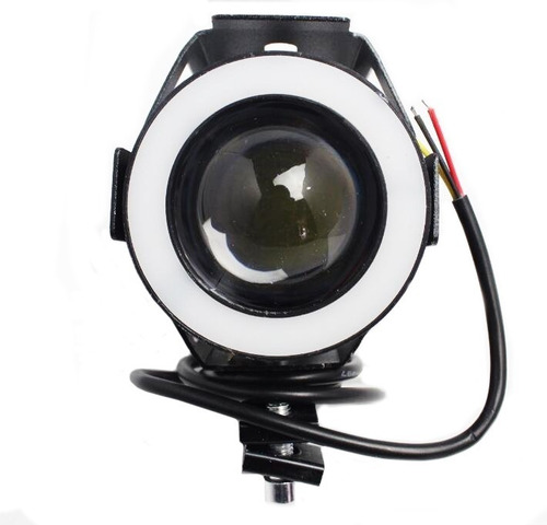 Faro Led Ojo De Angel Para Moto En Color Rgb Brillante - U35