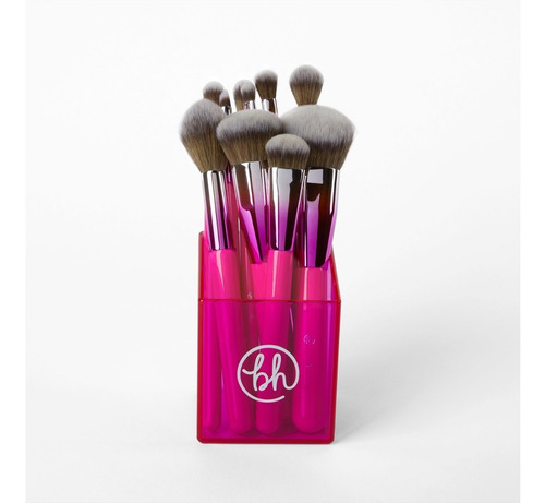 Set De 10 Brochas Midnight Festival Bh Cosmetics Original 