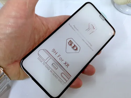 Vidrio Templado 5d iPhone XR Protector Pantalla Completo