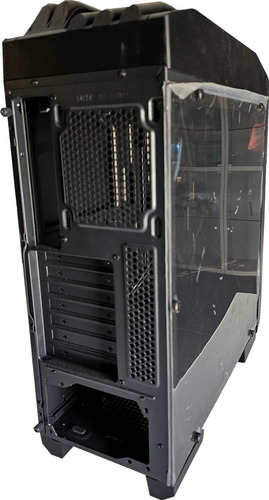 Case Gamer Pccooler Argb Strip Mod: Marie Negro Jwk