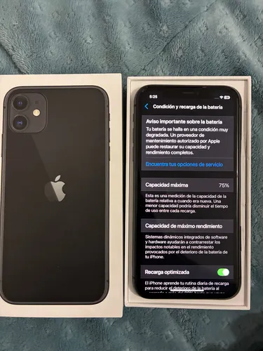 Apple iPhone 11 (128 Gb) - Negro (Usado)