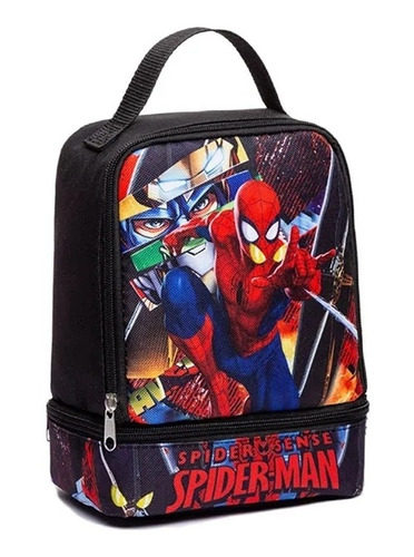 Spiderman Lonchera Escolar Hombre Araña 