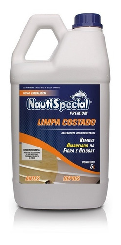 Nova + Limpa Teka + Limpa Costado Premium 5 Lts Nautispecial