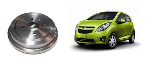 2 Tambores Traseros Chevrolet Spark 2013 2014 2015 Ferrau