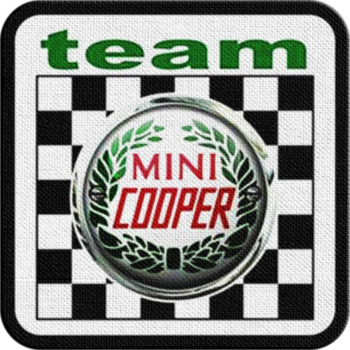 Parche Termoadhesivo Team Mini Cooper