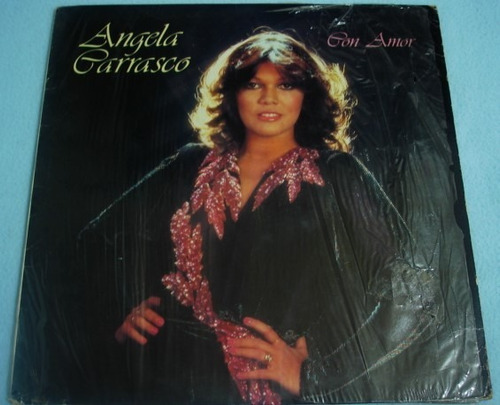 Angela Carrasco. Con Amor. Disco Lp, Vinyl, Acetato.