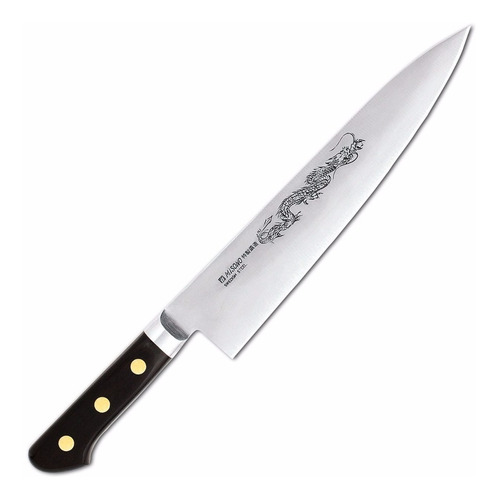 Cuchillo Misono Swedish Carbon Steel Gyutou 24cm A Pedido!