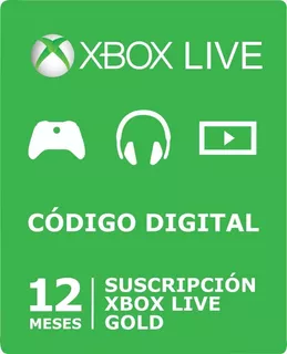 Suscripcion Xbox Live 12 Meses Argentina