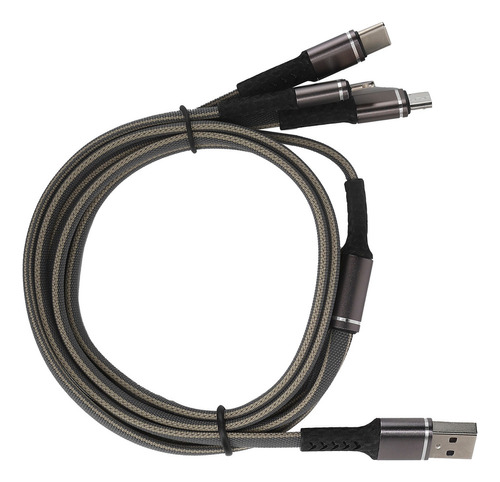  Cable De Carga Múltiple Typec 3 En 1, Cargador De 3 A