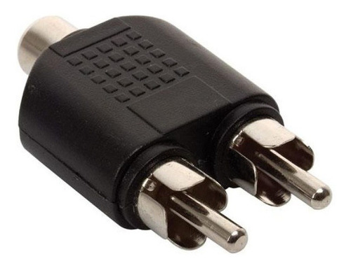 Adaptador 2 Plugs Rca Macho A Jack Rca Hembra Steren