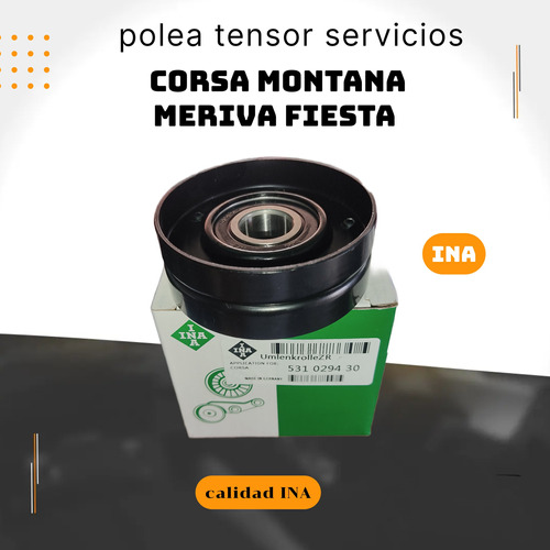 Polea Correa Servicios Fiesta Power Max Move Metalica