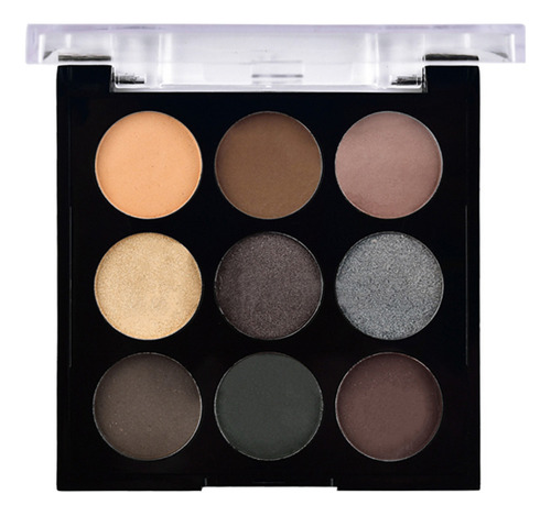 Sombra De Ojos Mate En Polvo De 9 Colores Pearl Glitter Cosm