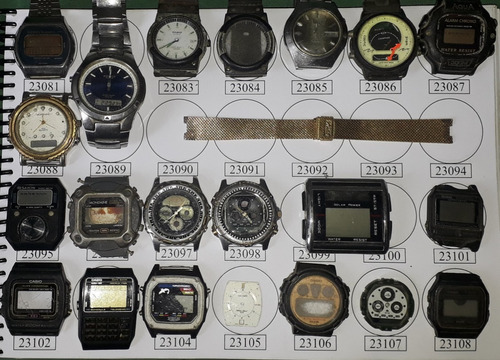 Lote 83 Sucatas Casio E Outros- Máquina Do Tempo