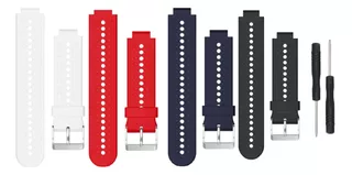 4x Pulseiras Compatível Com Garmin Approach S20, S5 E S6